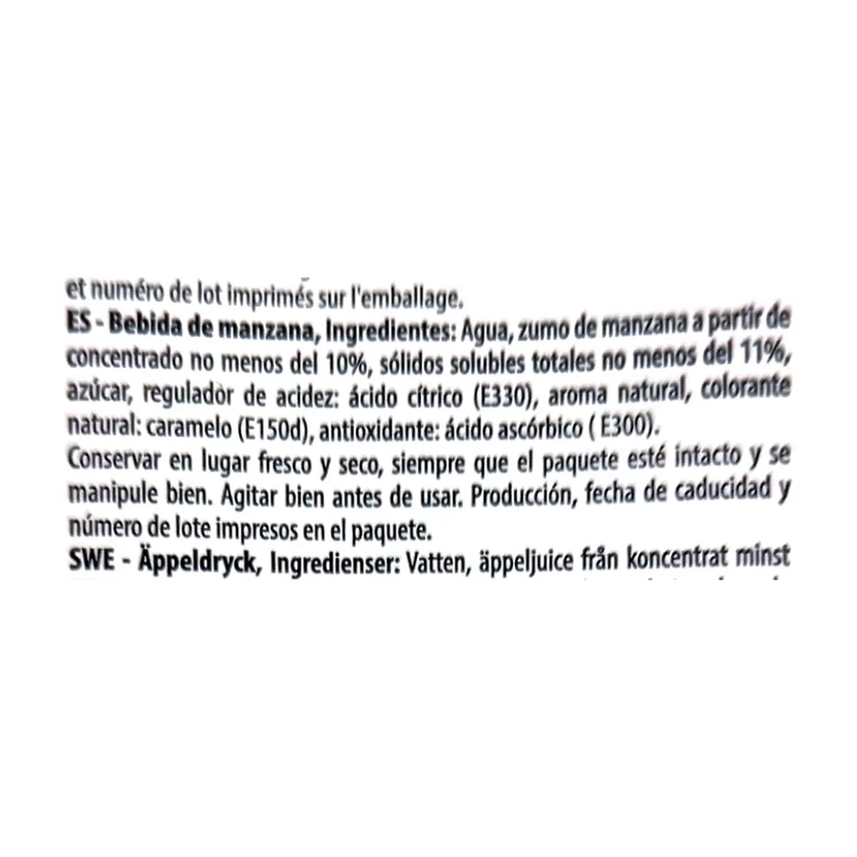 Jugo de manzana Badelli (27 x 200 ml / 6.76 oz fl) - Miniatura 3