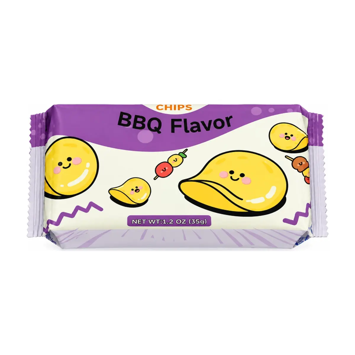 Papas fritas sabor barbacoa Silver Foods (35 g / 1.2 oz)