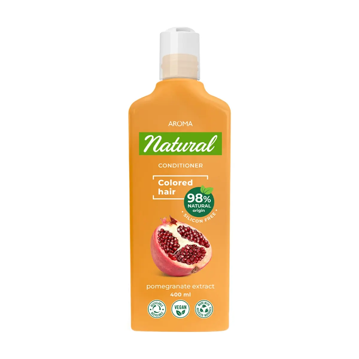 Acondicionador para cabellos teñidos de granada Aroma Natural (400 ml) - Miniatura 1