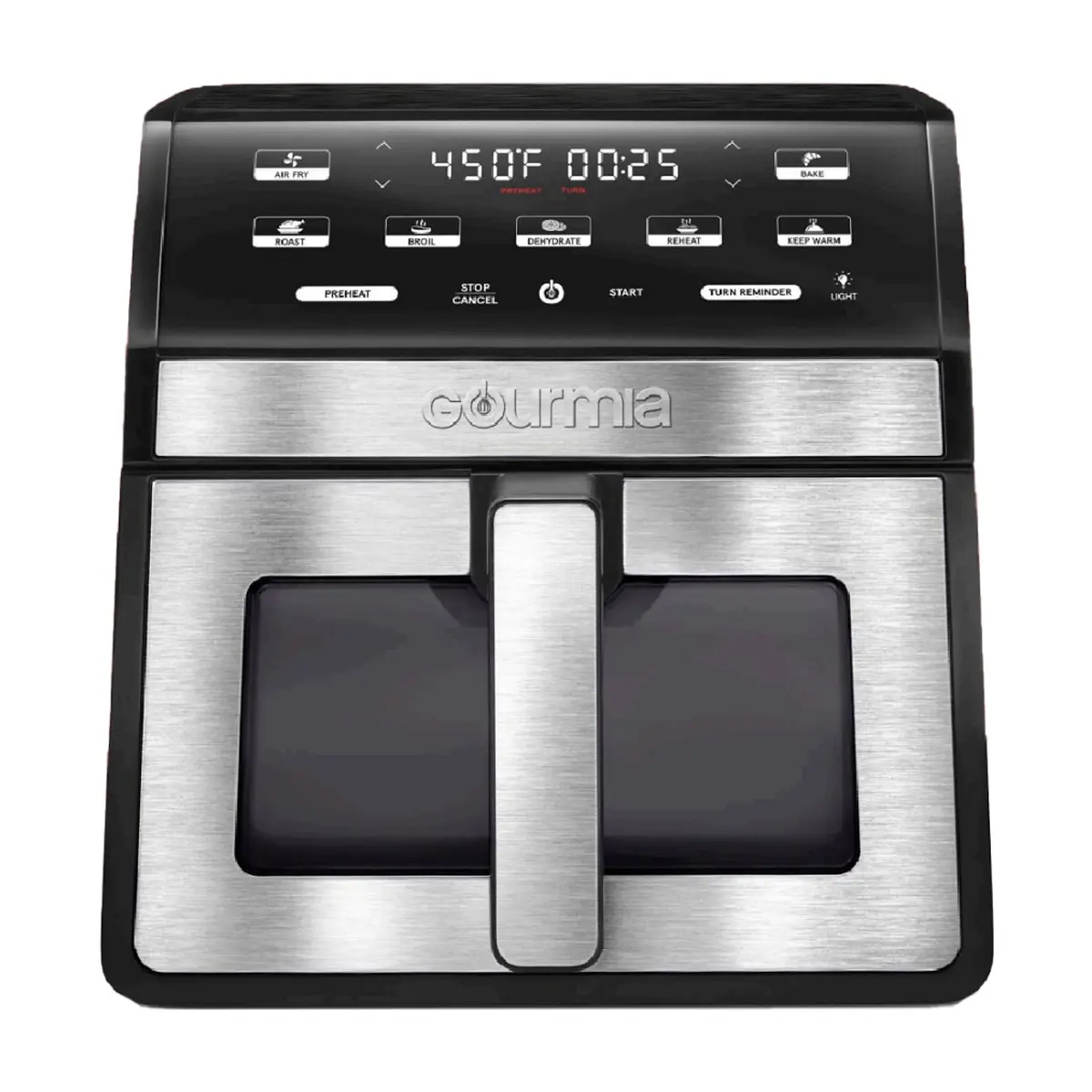 Freidora de aire digital 7.6 L Gourmia GAF858
