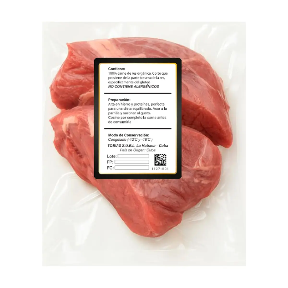 Bola de res Tobías (1 kg / 2.2 lb) - Thumbnail 3