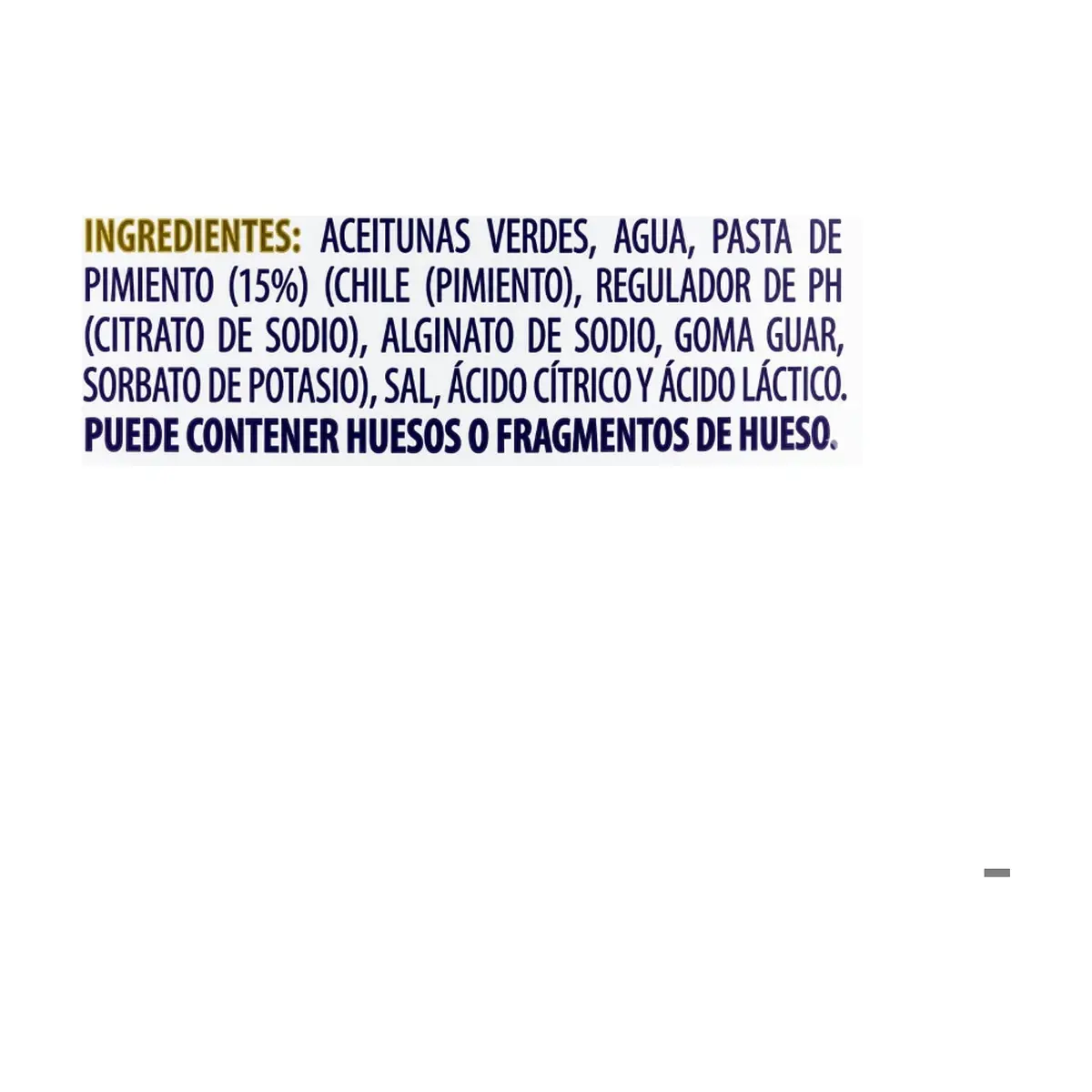Aceitunas verdes rellenas de pasta de pimiento Corina (180 g / 6.34 oz) - Thumbnail 3