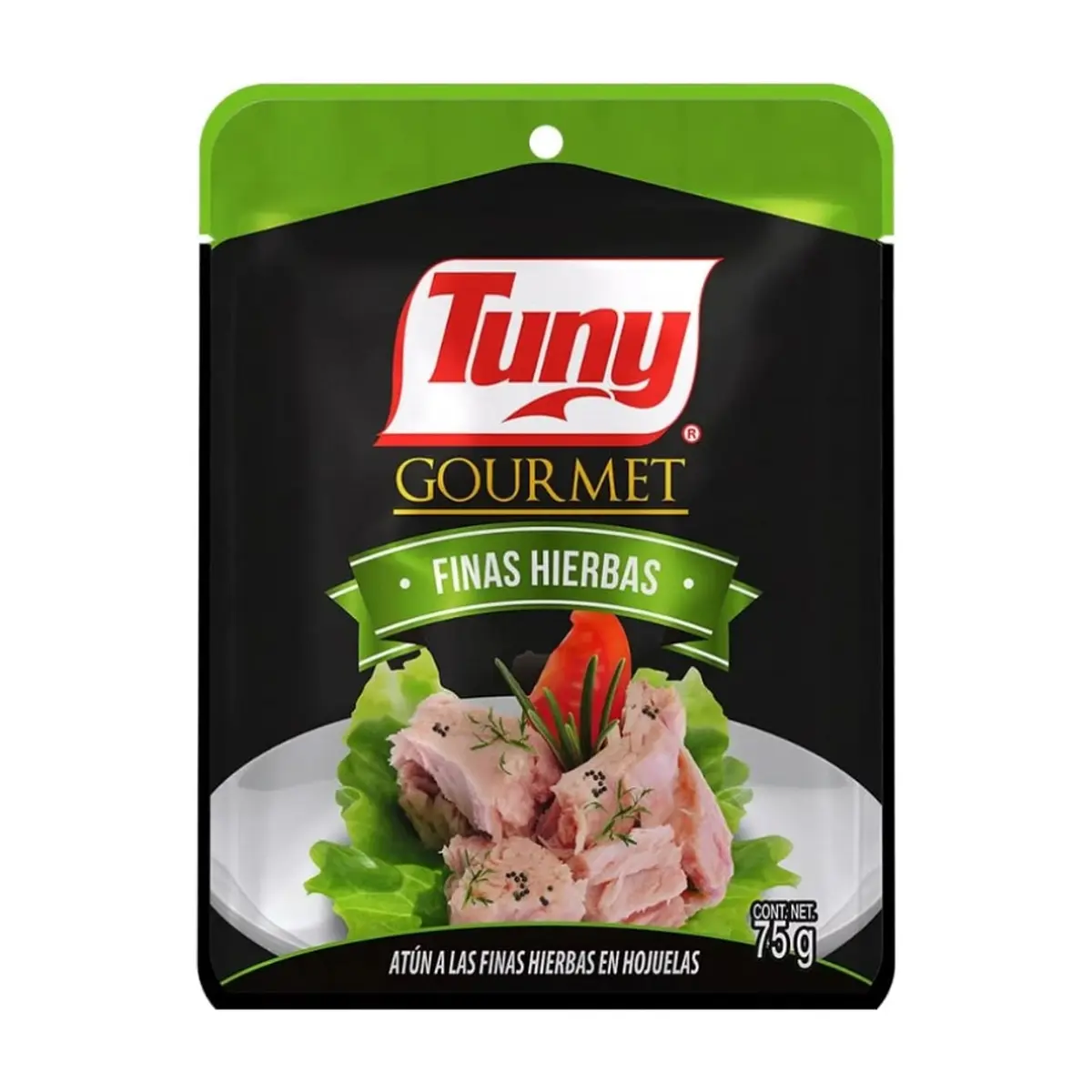 Atún a las finas hierbas en hojuelas Tuny (75 g / 2.64 oz) - Thumbnail 2