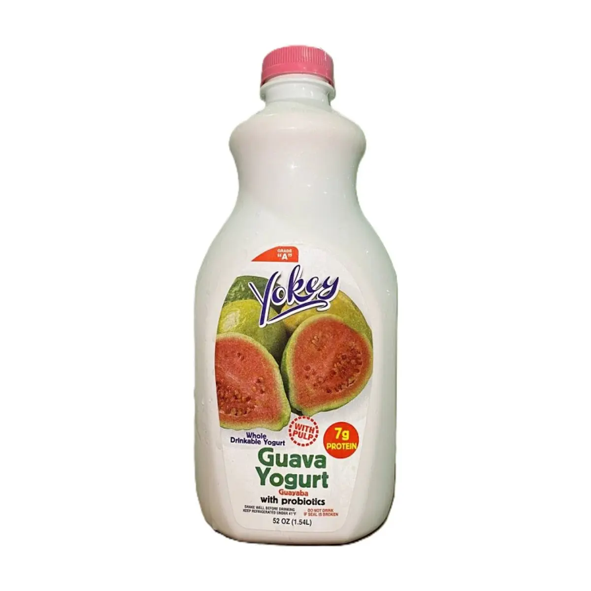 Yogurt de guayaba con probióticos Yokey (1.54 L) - Imagen 1