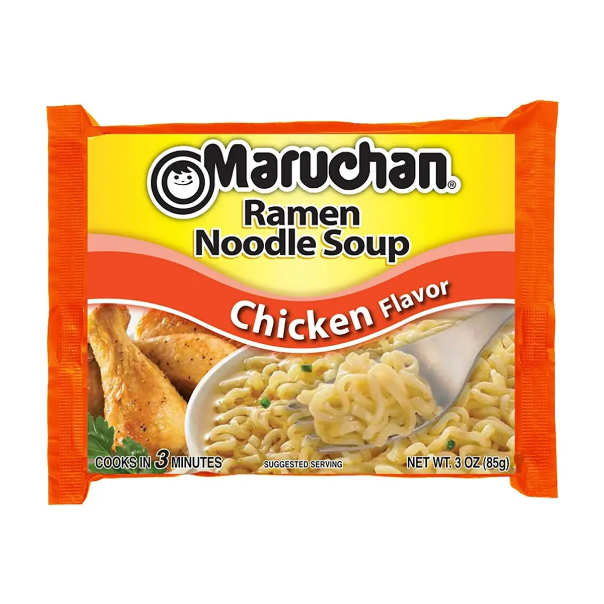 Sopa de fideos sabor a pollo Maruchan (85 g / 3 oz) - Miniatura 1