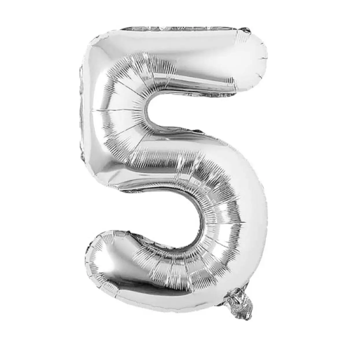 Globo plateado número 5 Balloon (16 pulgadas)