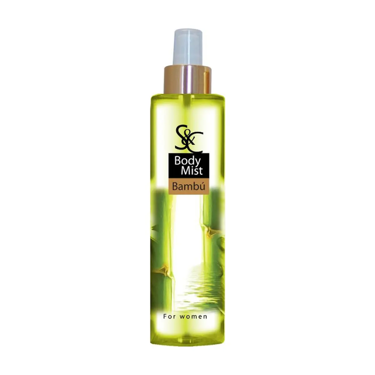 Spray corporal para mujeres Bambú S&C ALLÁ (200 ml)