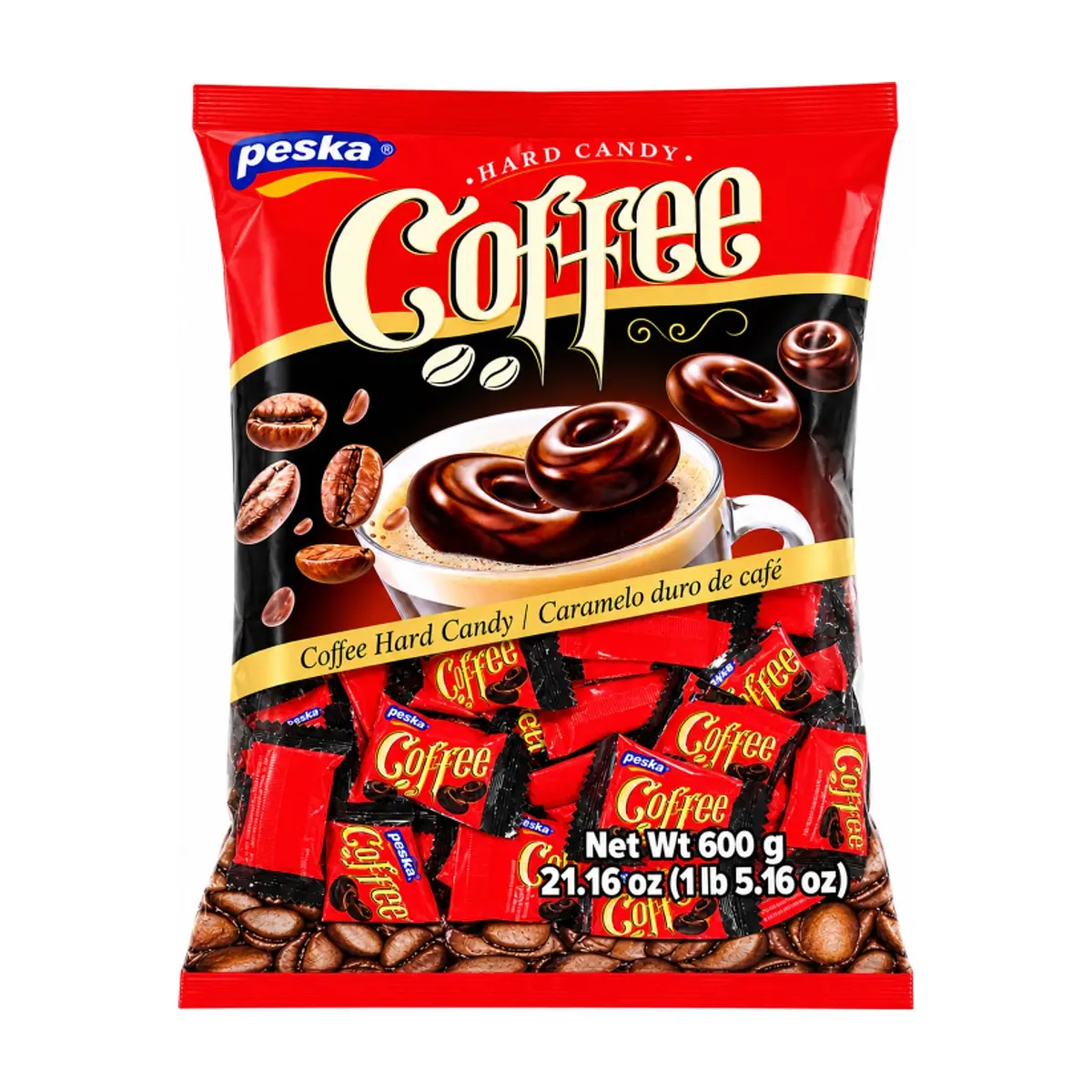 Caramelo duro de café Fresko (600 g / 21.16 oz)