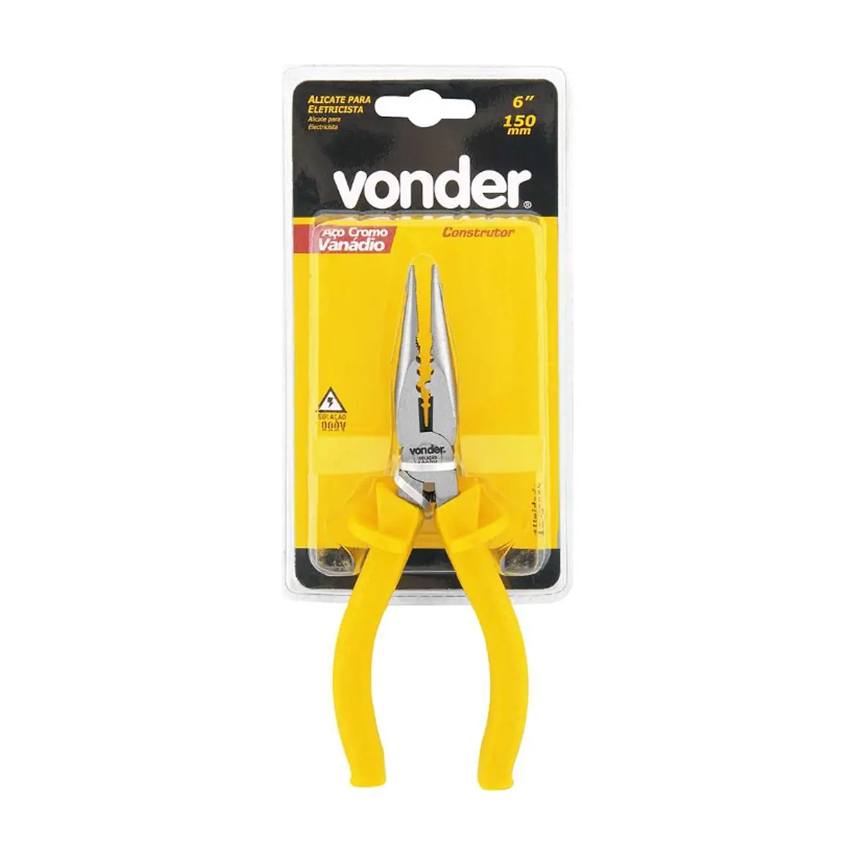 Alicate de electricista de 6" Vonder - Thumbnail 8