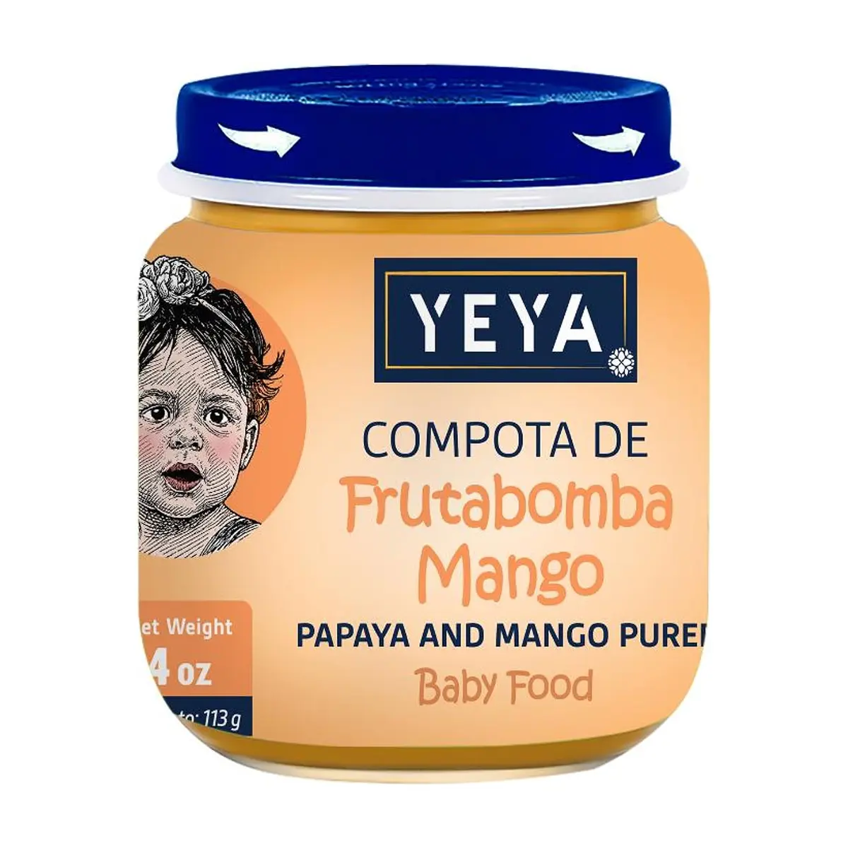 Compota de frutabomba y mango YEYA (113 g / 4 oz)