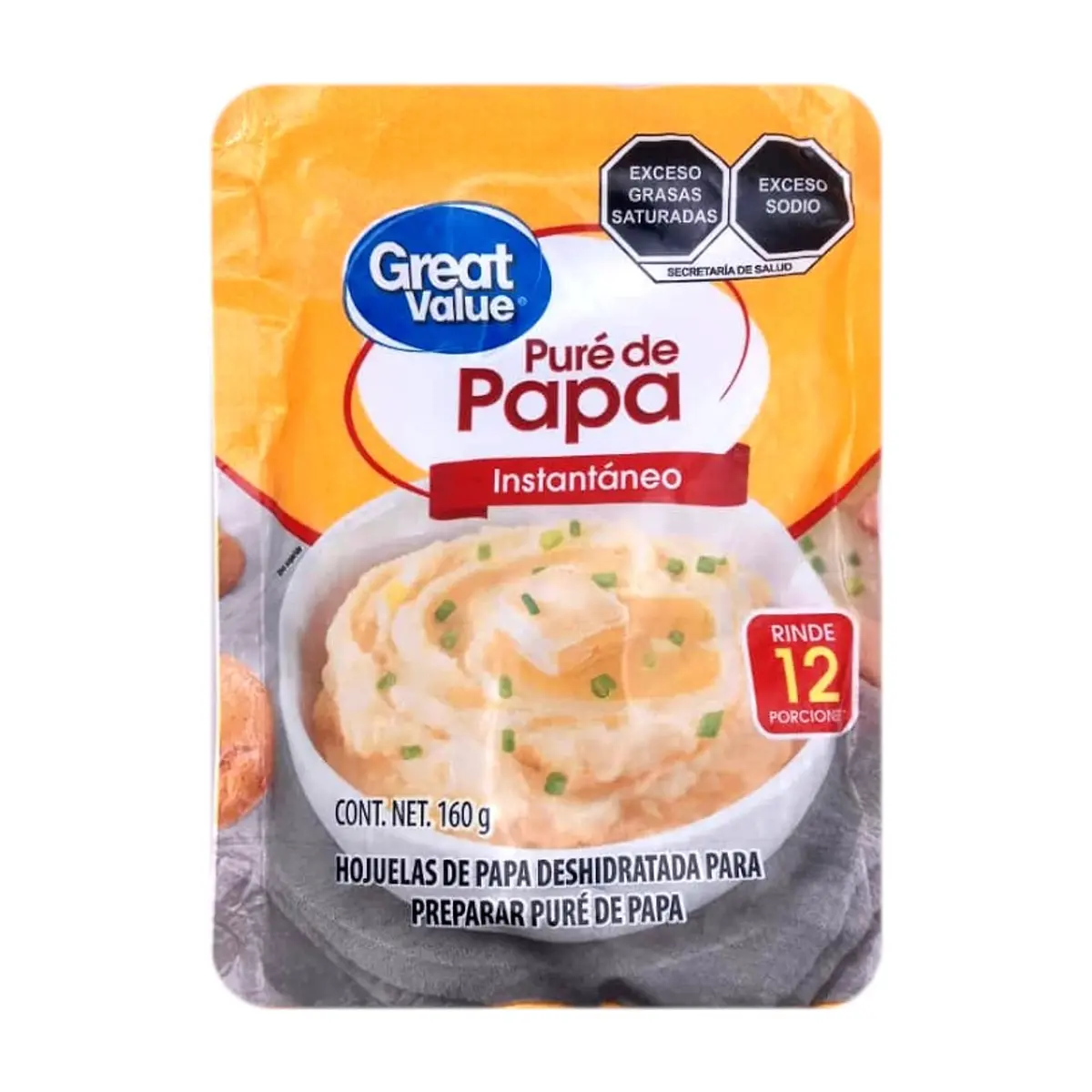 Puré de papa instantáneo Great Value (160 g / 5.64 oz) - Thumbnail 4