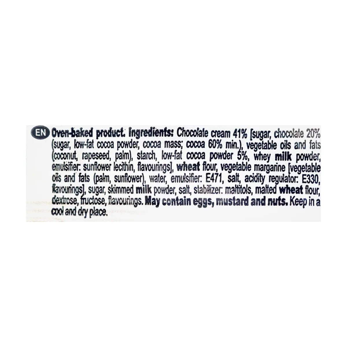 Pastel de hojaldre con crema de chocolate Tindy Asolo Dolce (110 g / 3.9 oz) - Thumbnail 3
