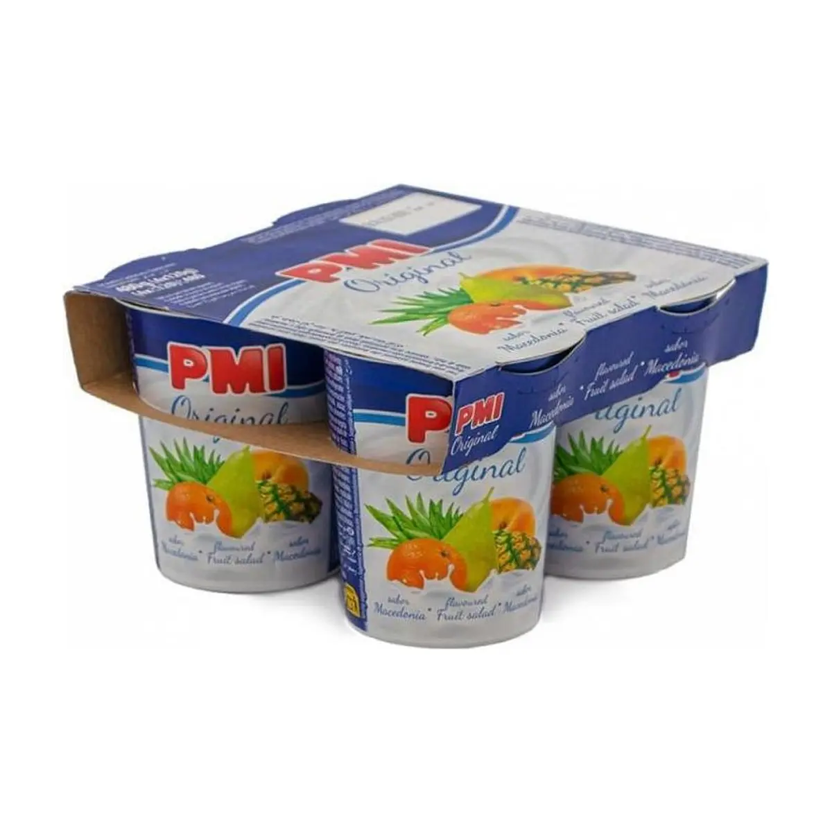 Yogurt sabor macedonia Original PMI (4 x 120 g / 4.23 oz) - Thumbnail 2