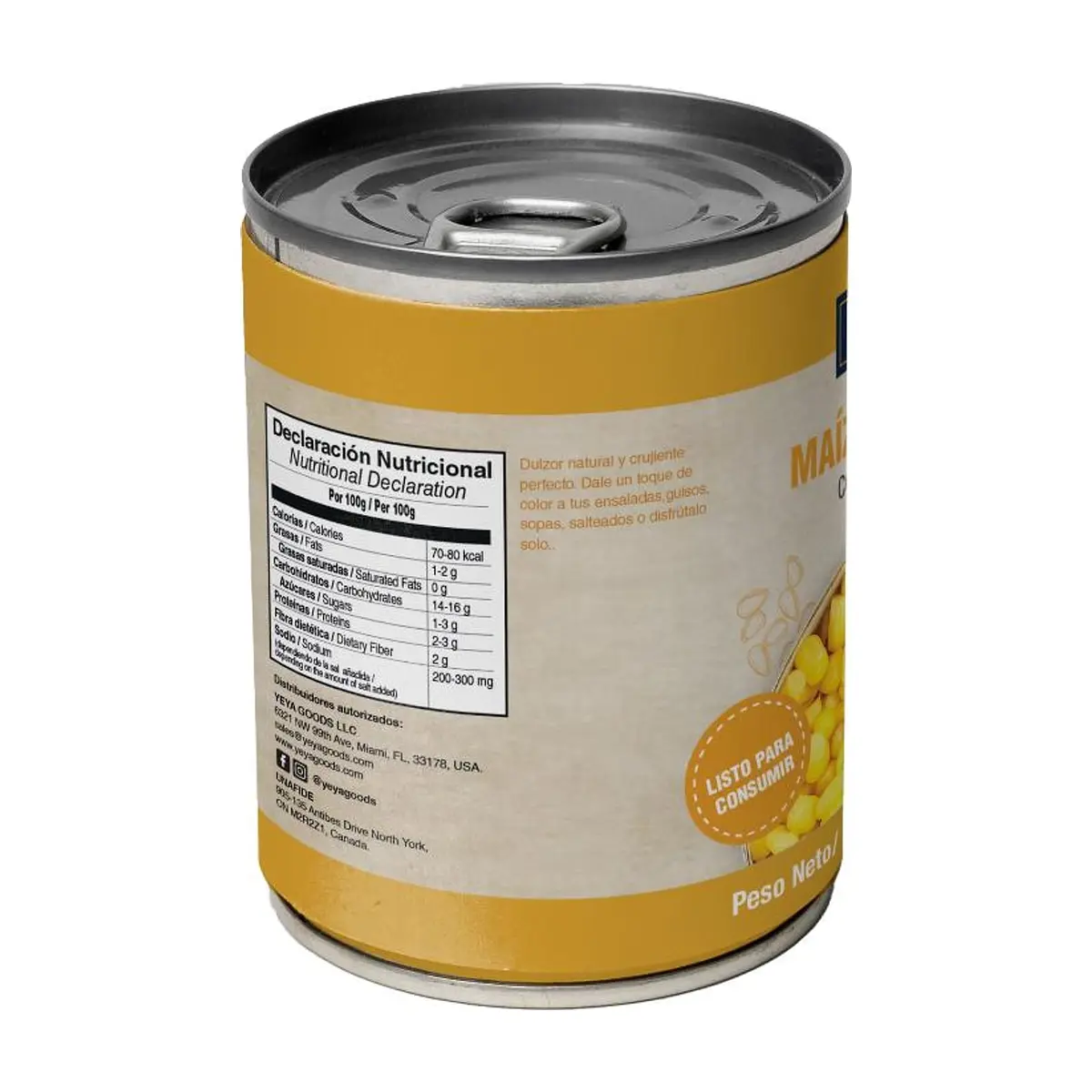 Maíz en Grano YEYA (400 g / 14.1 oz) - Thumbnail 3