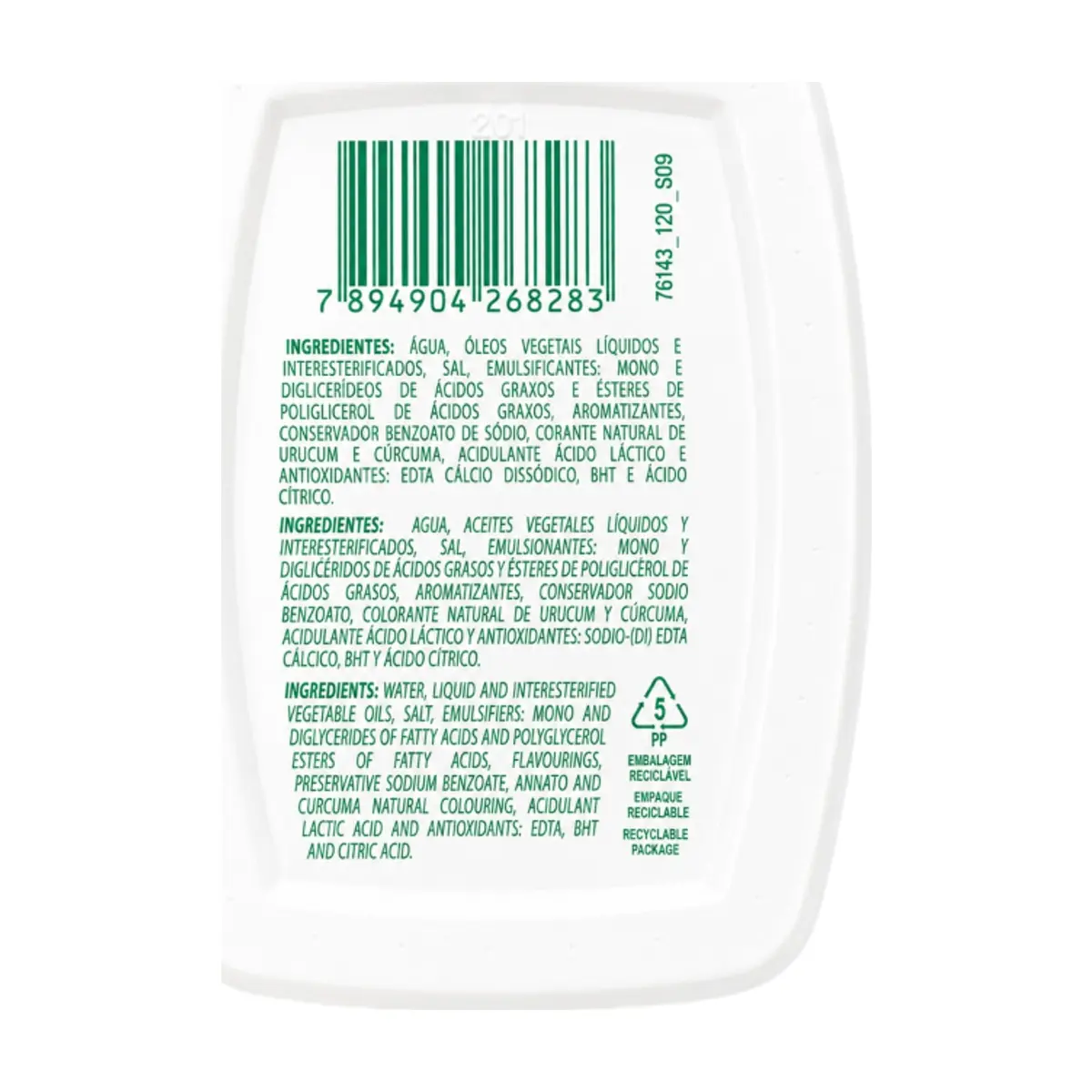 Margarina con sal Soya (500 g / 1.1 lb) - Thumbnail 3