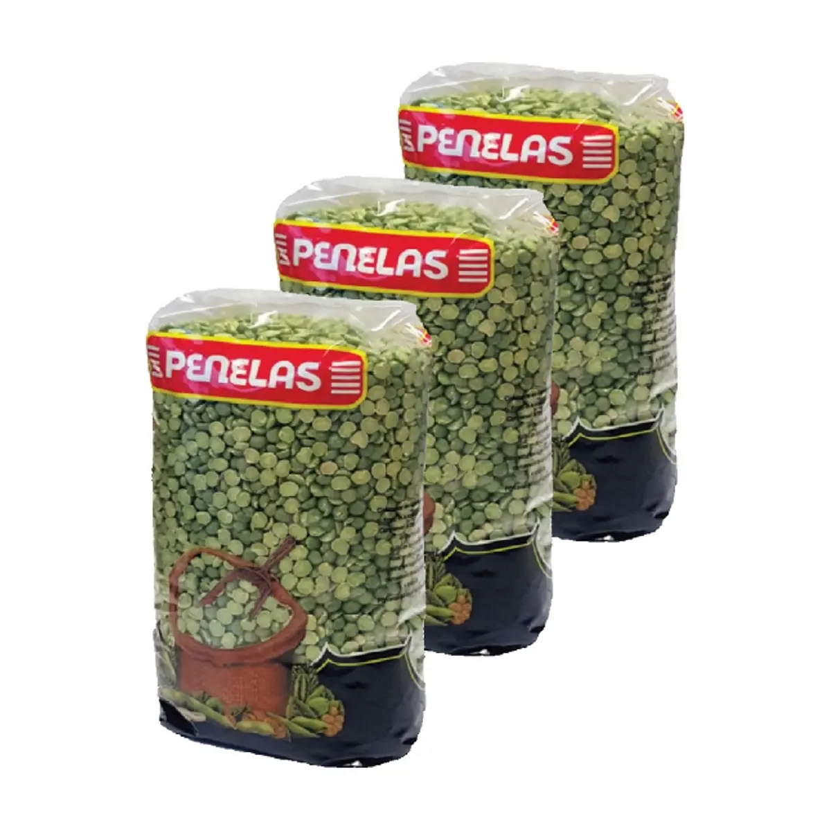 Chícharos verde (3 x 500 g / 1.1 lb)