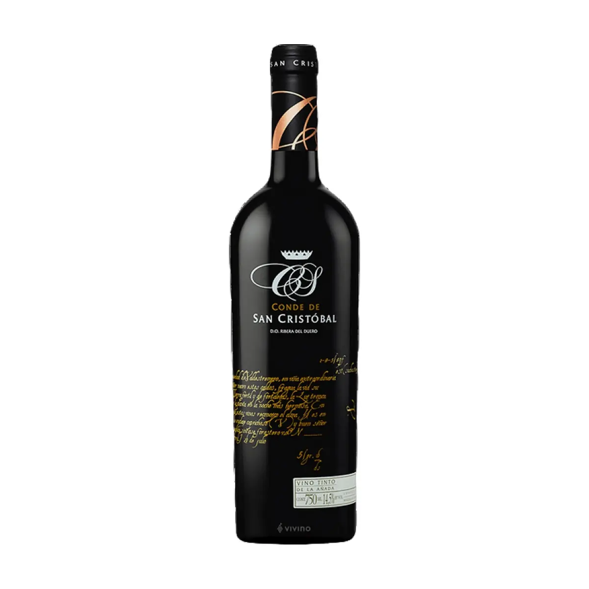 Vino tinto Conde de San Cristóbal -Reserva Especial- Ribera del Duero (750ml)