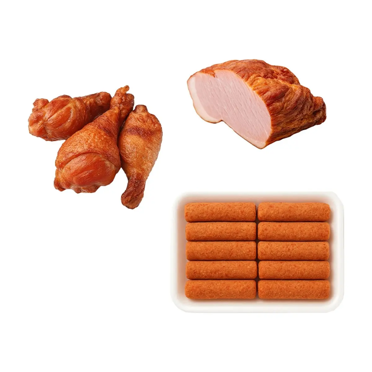 Jamón de pierna deshuesada + Muslos de pollo al carbón + Croquetas de jamón - Thumbnail 2