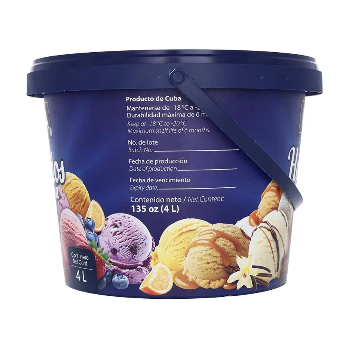 Helado de crema sabor a coco YEYA (4 L) - Thumbnail 4