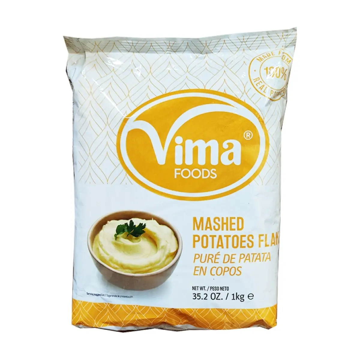 Puré de patatas en copos Vima Foods (1 kg / 2.2 lb)