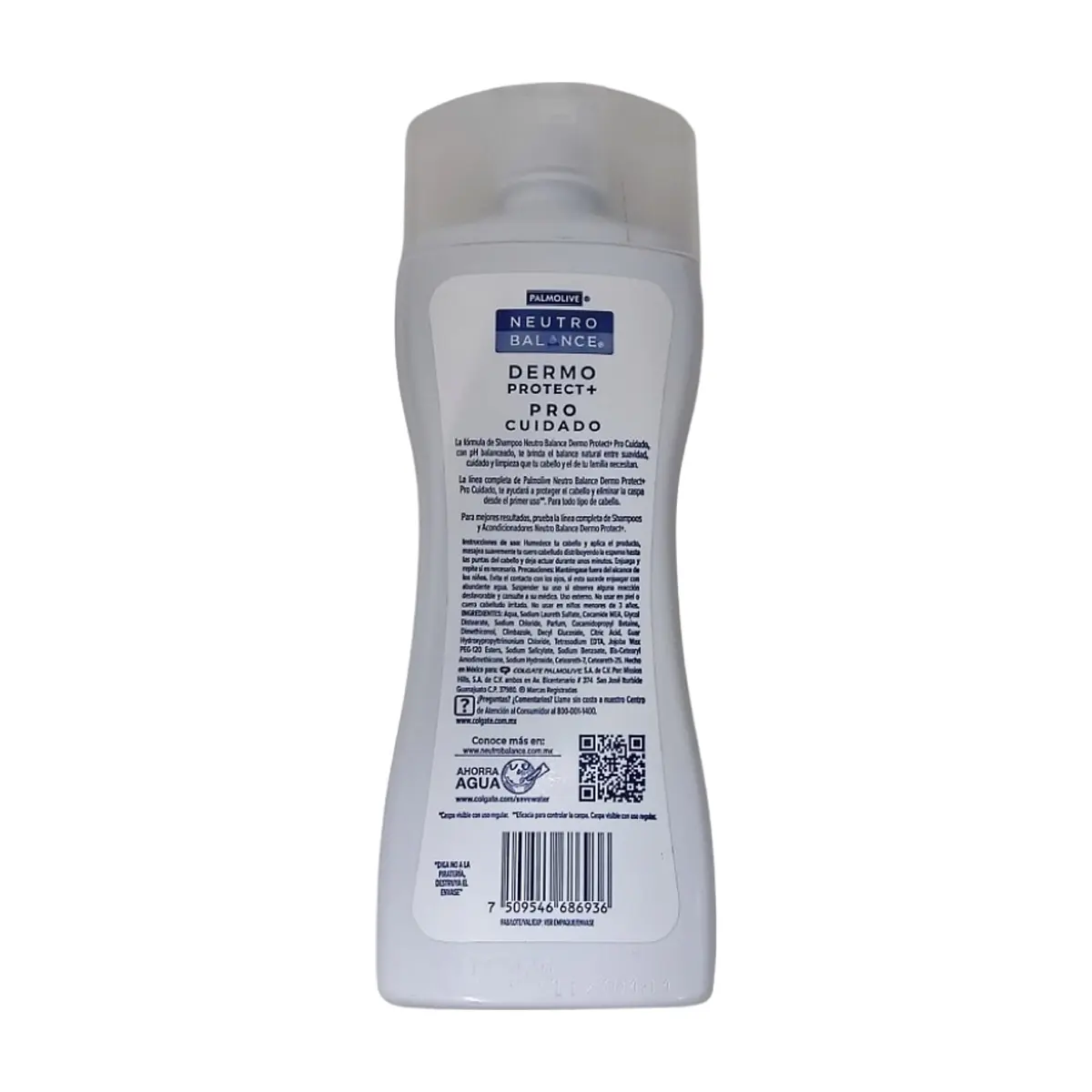 Champú dermo protect + pro cuidado humectación y control caspa Neutro Balance Palmolive (200 ml / 7 fl.oz) - Thumbnail 5