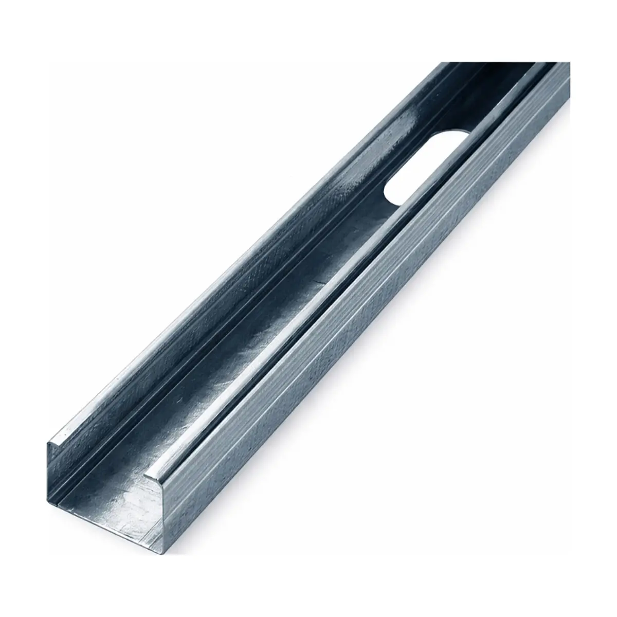 Perfil - Montante galvanizado para tabiques 70 mm x 35 mm x 3 m Super Tape - Thumbnail 4