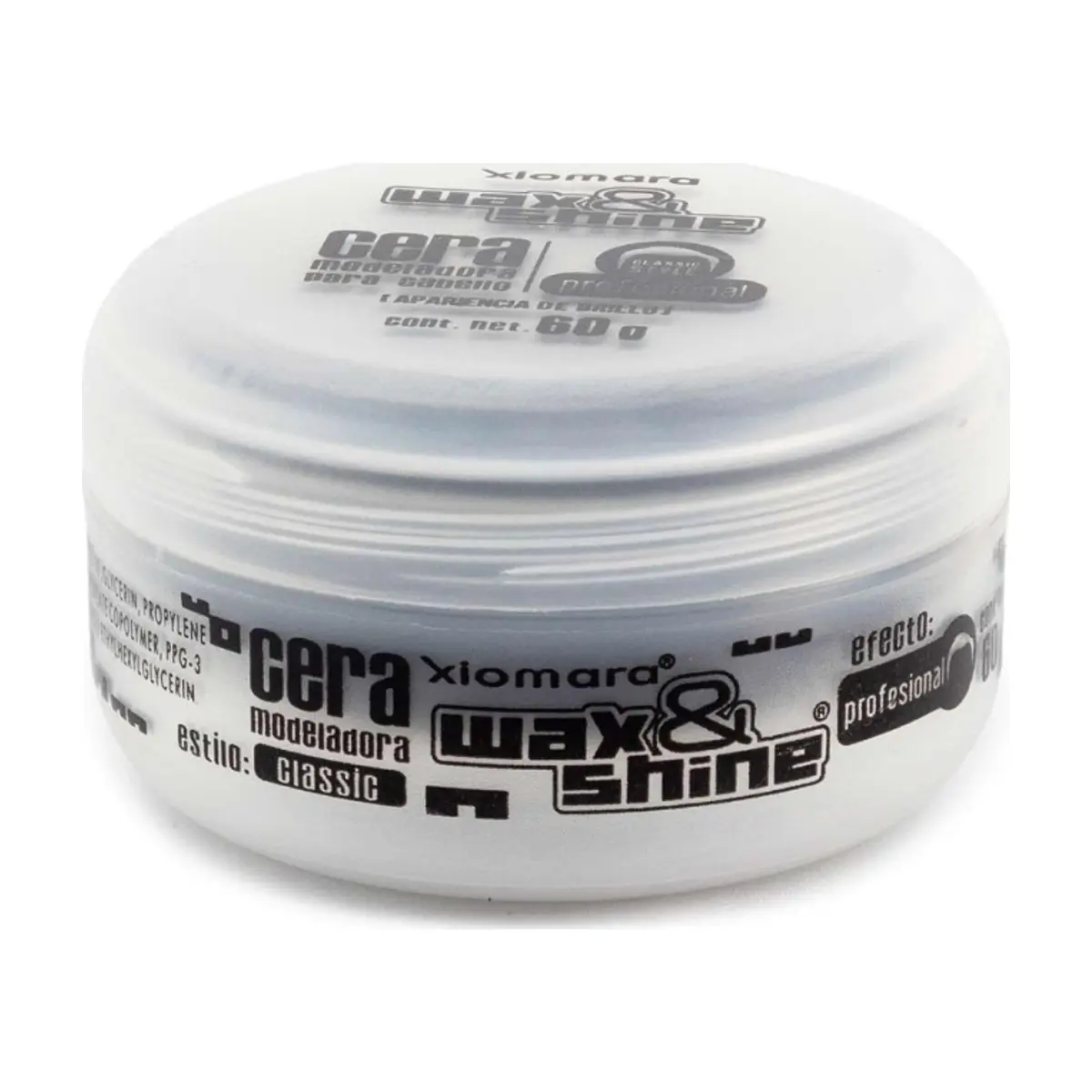 Cera modeladora para cabello Xiomara Wax&Shine (60 g / 2.12 oz)