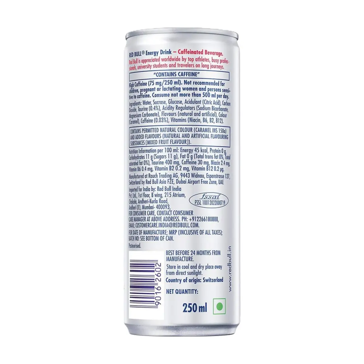 Bebida energética Red Bull (250 ml / 8.4 fl oz) - Thumbnail 2