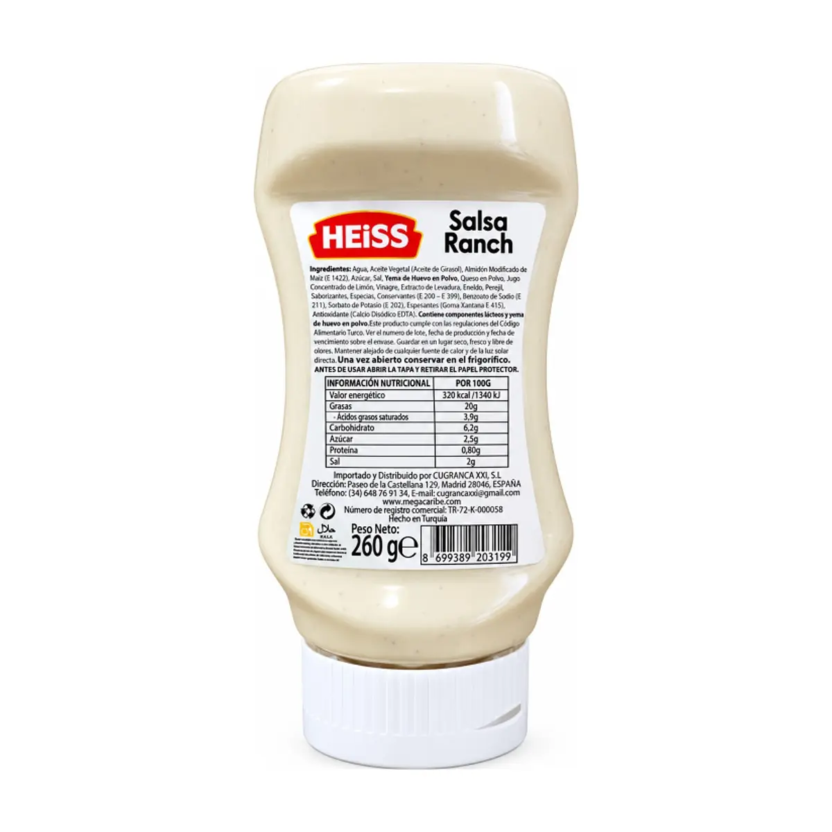 Salsa Ranch Heiss (260 g / 9.17 oz) - Thumbnail 2