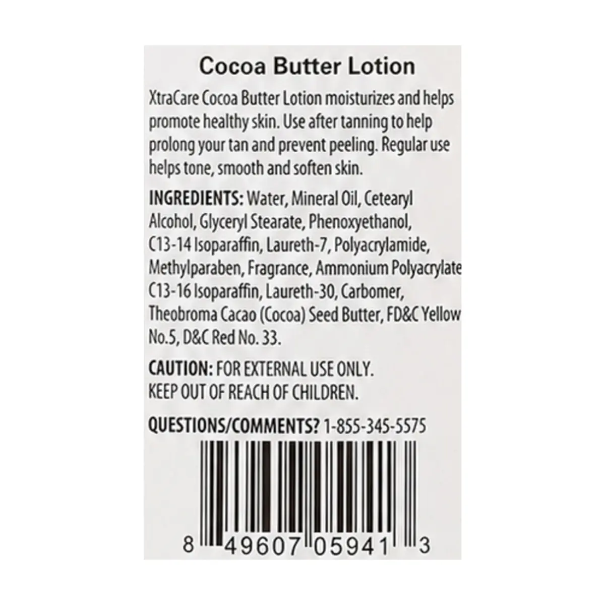 Loción corporal -crema- de manteca de cacao extra rica XtraCare (532 ml / 18 oz) - Thumbnail 3