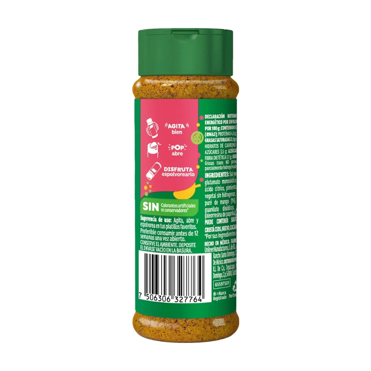 Sazonador mango habanero Knorr (70 g / 2.47 oz) - Thumbnail 2