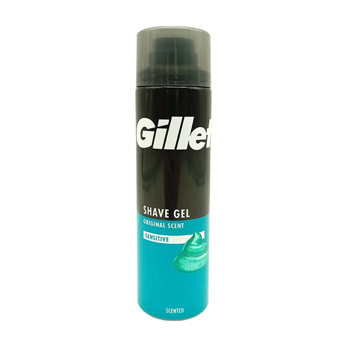 Gel de afeitar para piel sensible con fragancia original Gillette (200 ml) - Thumbnail 4
