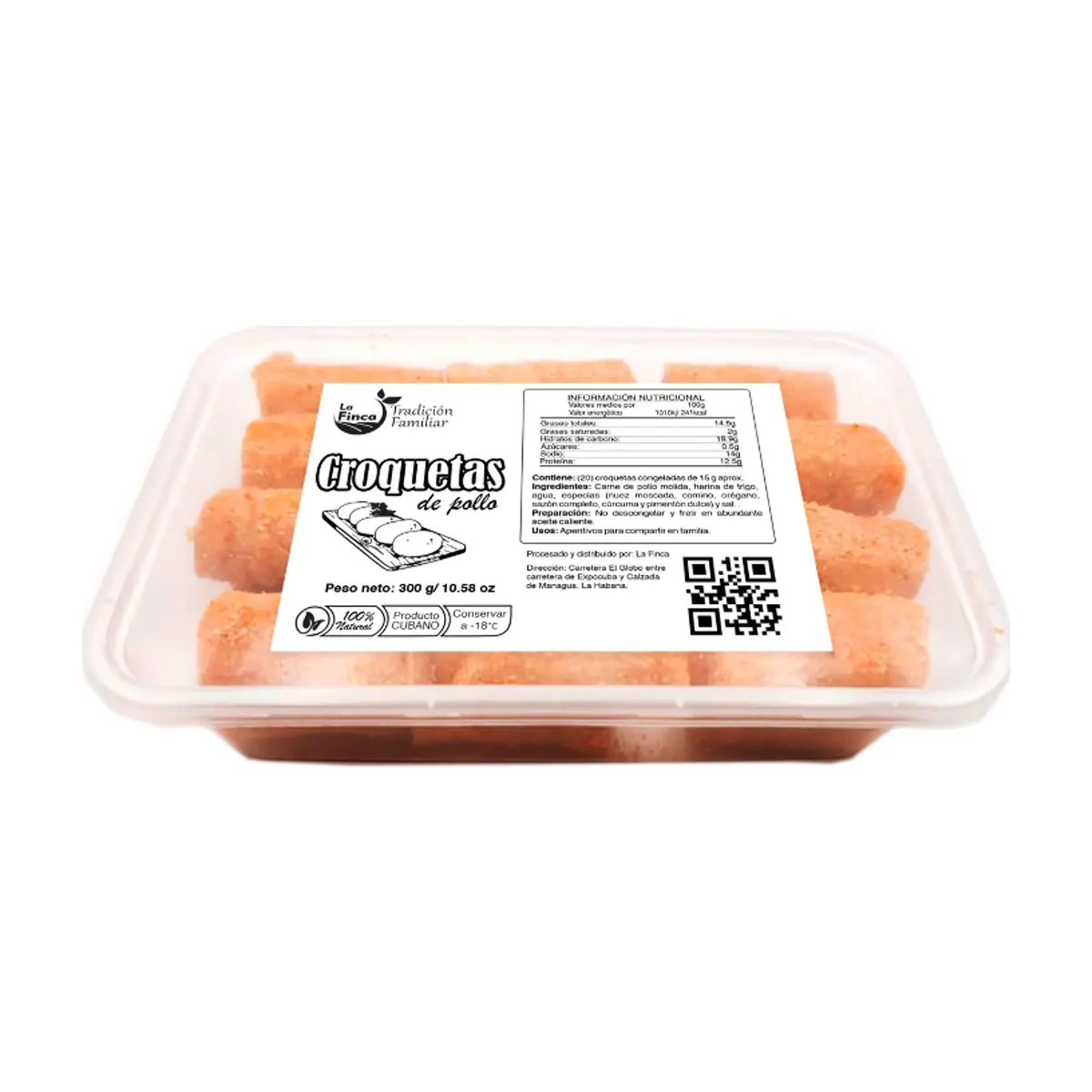 Croquetas de pollo La Finca (20 x 15 g / 10.58 oz) - Thumbnail 2