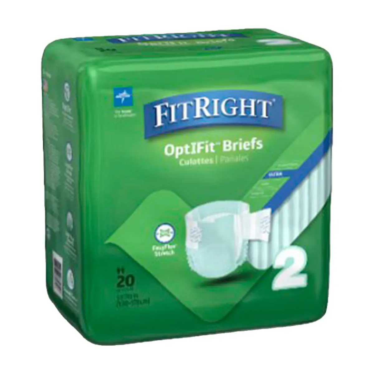 Culeros desechables para adultos FitRight talla L/XL/XXL (20 U)
