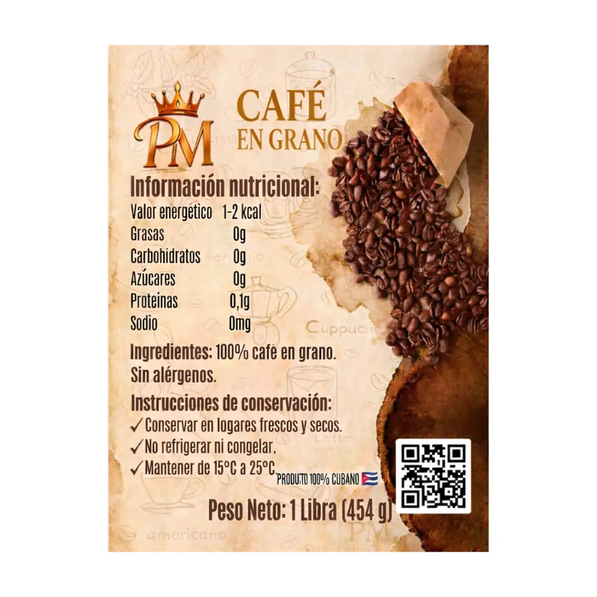 Café en grano PM (454 g / 1 lb) - Miniatura 3