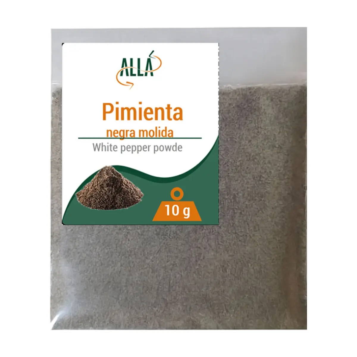 Pimienta negra molida ALLÁ (10 g) - Thumbnail 2