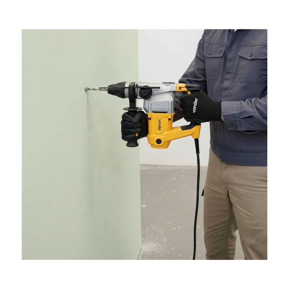 Rotomartillo perforador/rompedor de 127 V Vonder MPV840 - Thumbnail 5