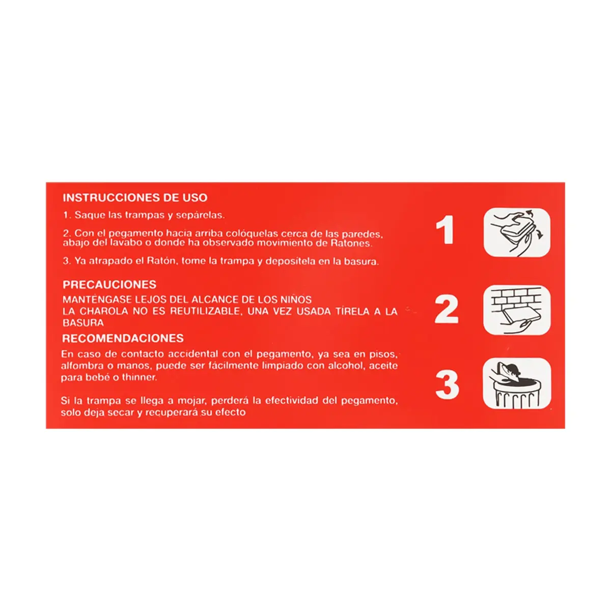 Trampas de pegamento pequeñas para ratones Killmax (2 U) - Miniatura 6