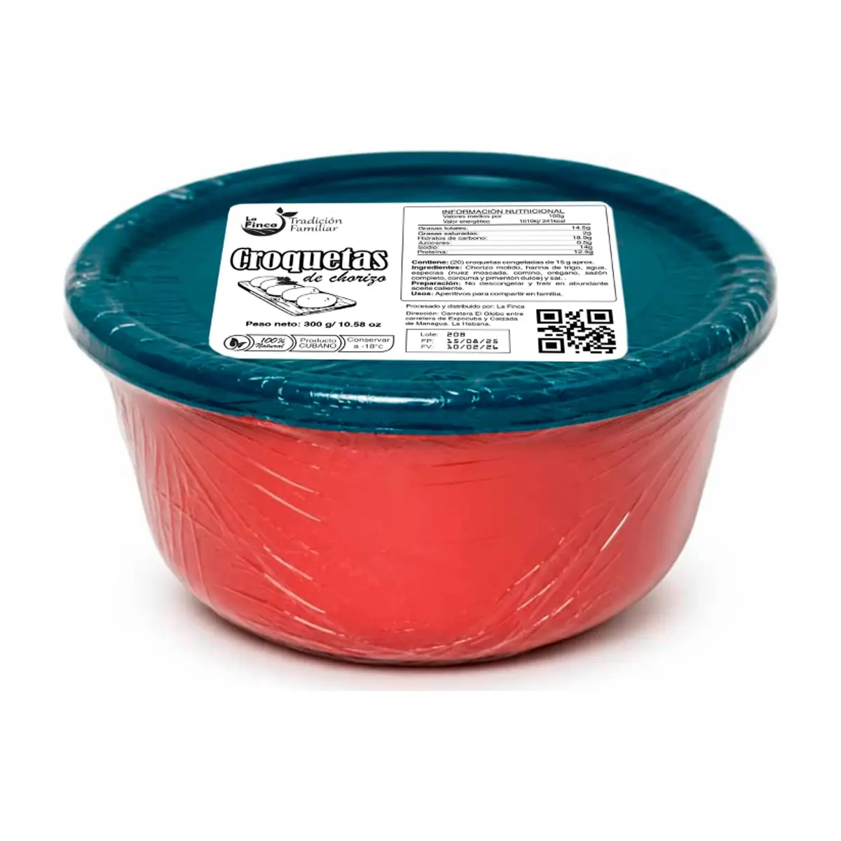 Croquetas de chorizo La Finca (20 x 15 g / 10.58 oz) - Miniatura 1
