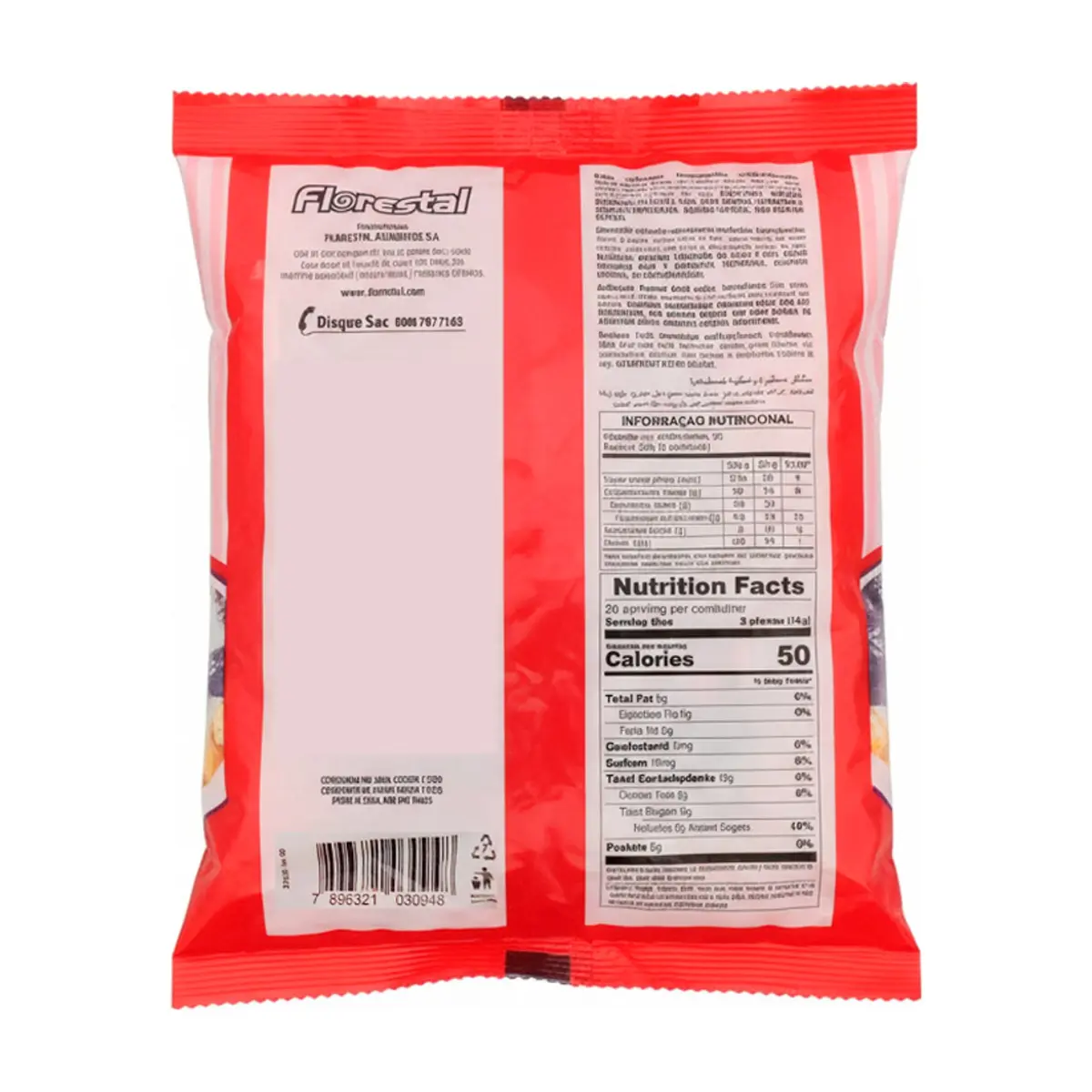 Paquete de caramelos rellenos Florestal (500 g / 1.1 lb) - Thumbnail 2