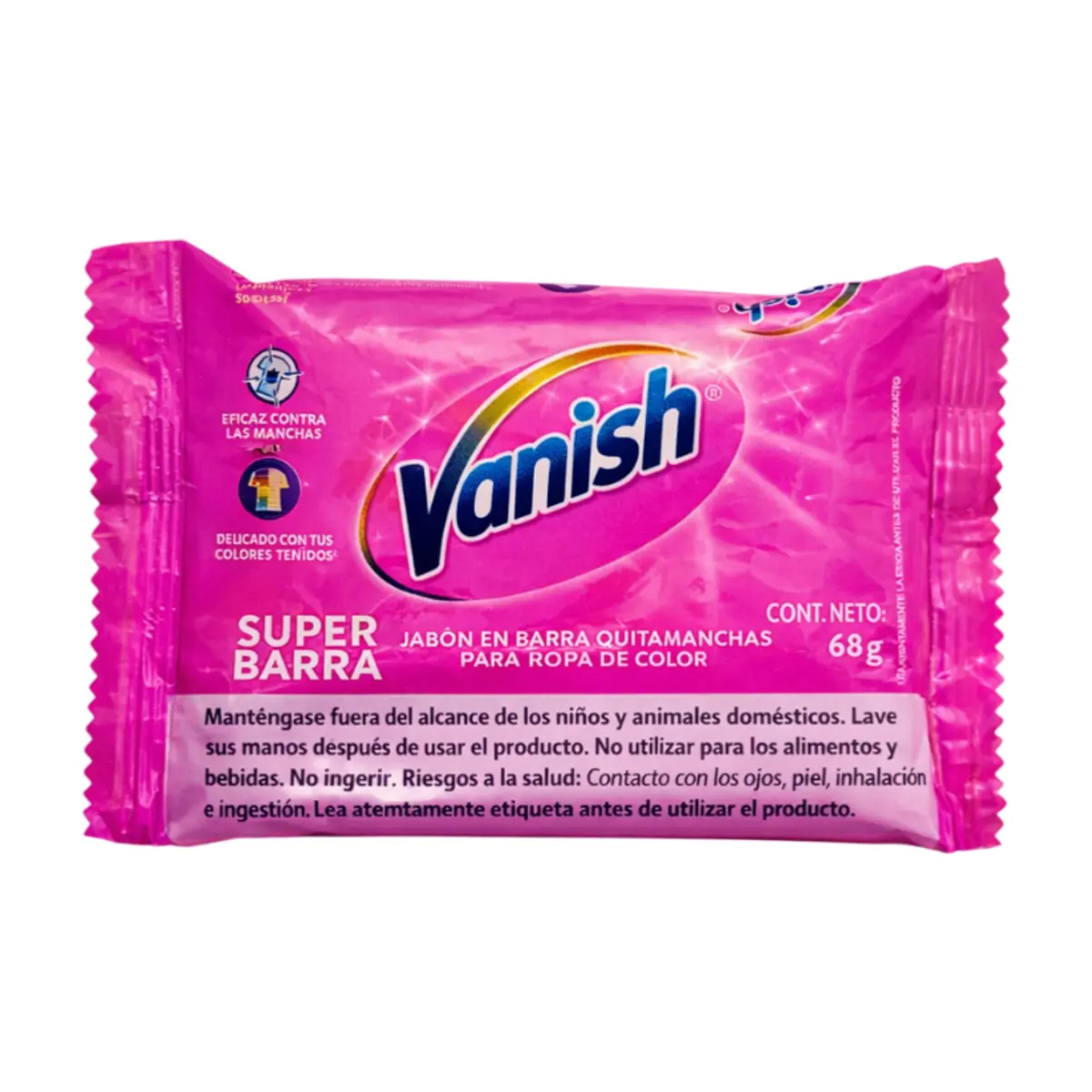 Jabón quitamanchas en barra para ropa de color Vanish (68 g / 2.4 oz) - Imagen 1