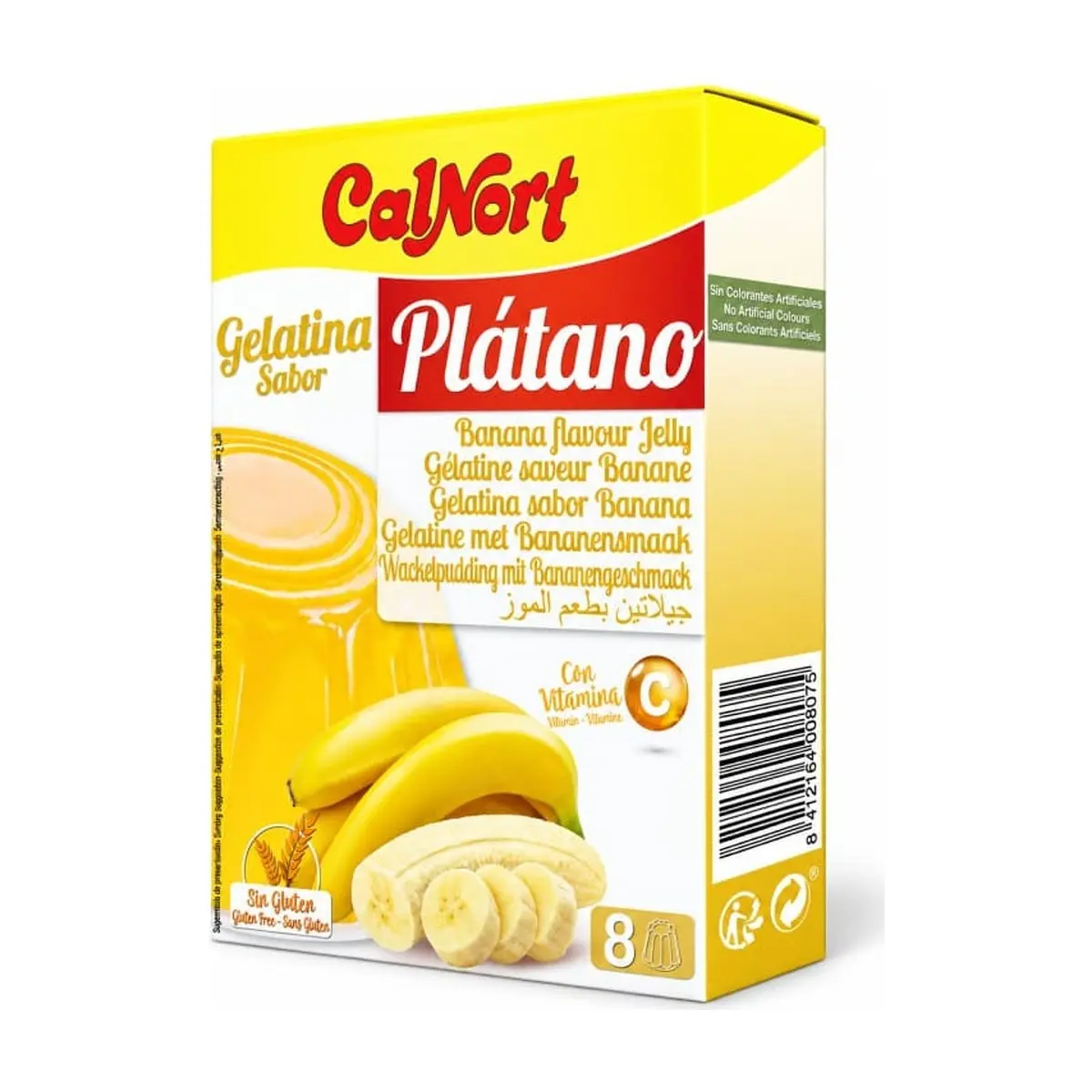 Gelatina de Plátano (2 u) CALNORT