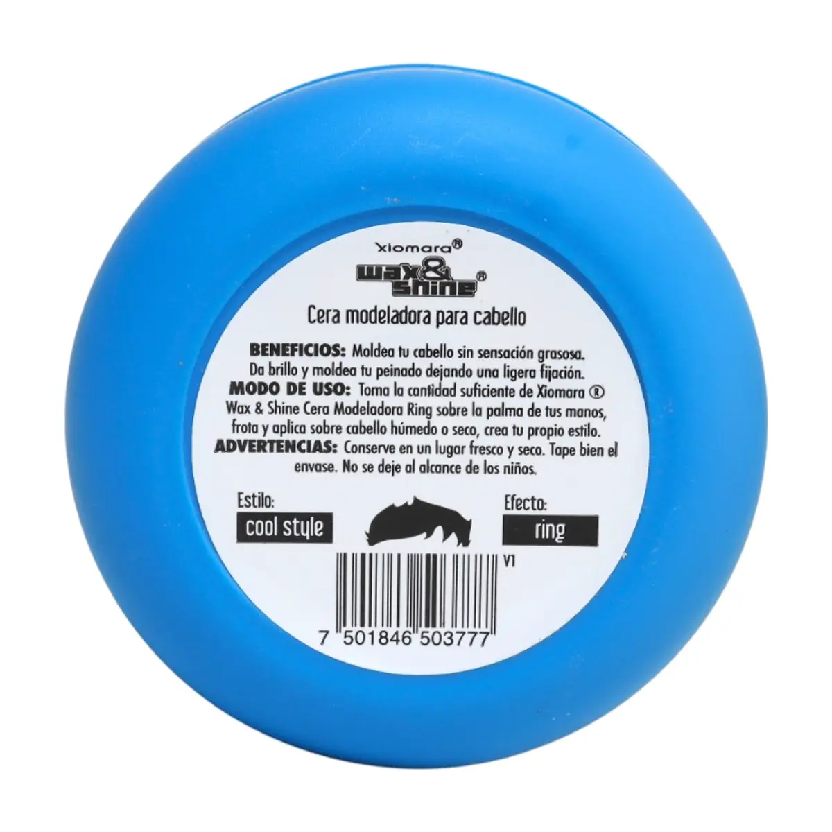 Cera modeladora para peinar efecto ring Xiomara Wax&Shine (60 g / 2.11 oz) - Thumbnail 2