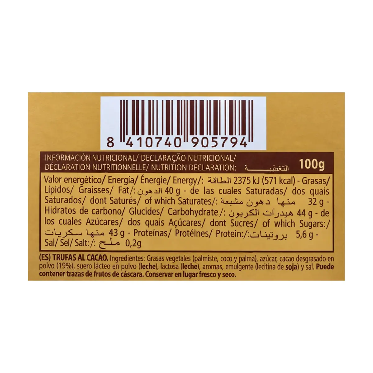 Trufas de cacao Lacasa (250 g / 8.81 oz) - Thumbnail 4