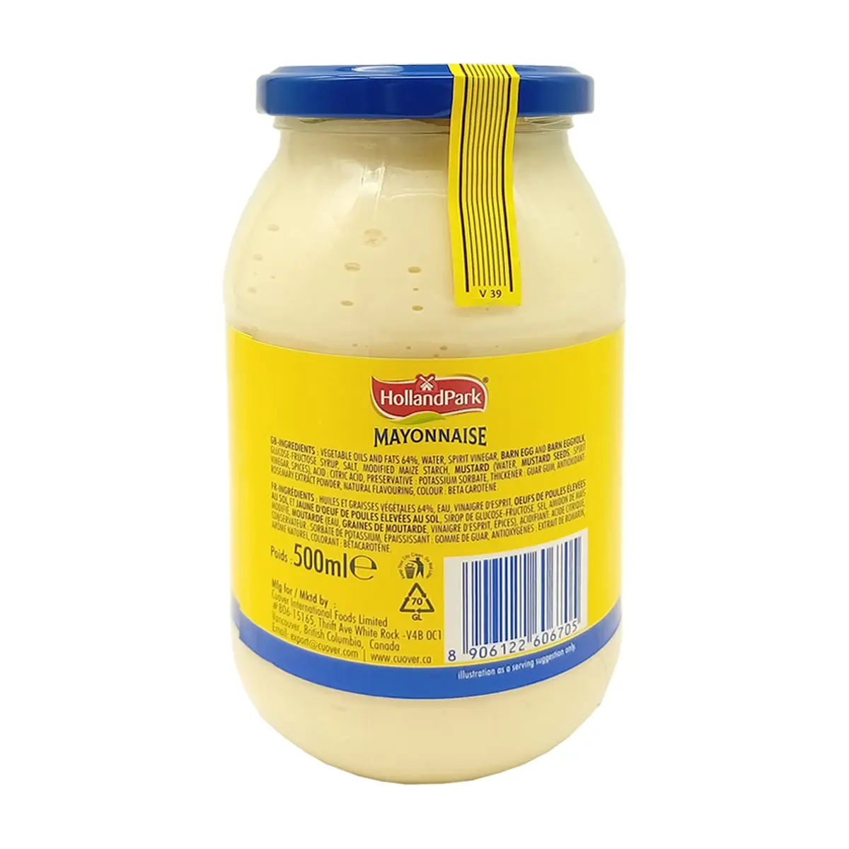 Mayonesa Hollandpark (500 ml) - Miniatura 4