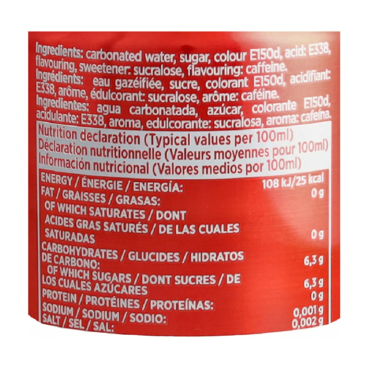 Refresco gaseado de cola SantaCola (24 x 330 ml) - Thumbnail 3