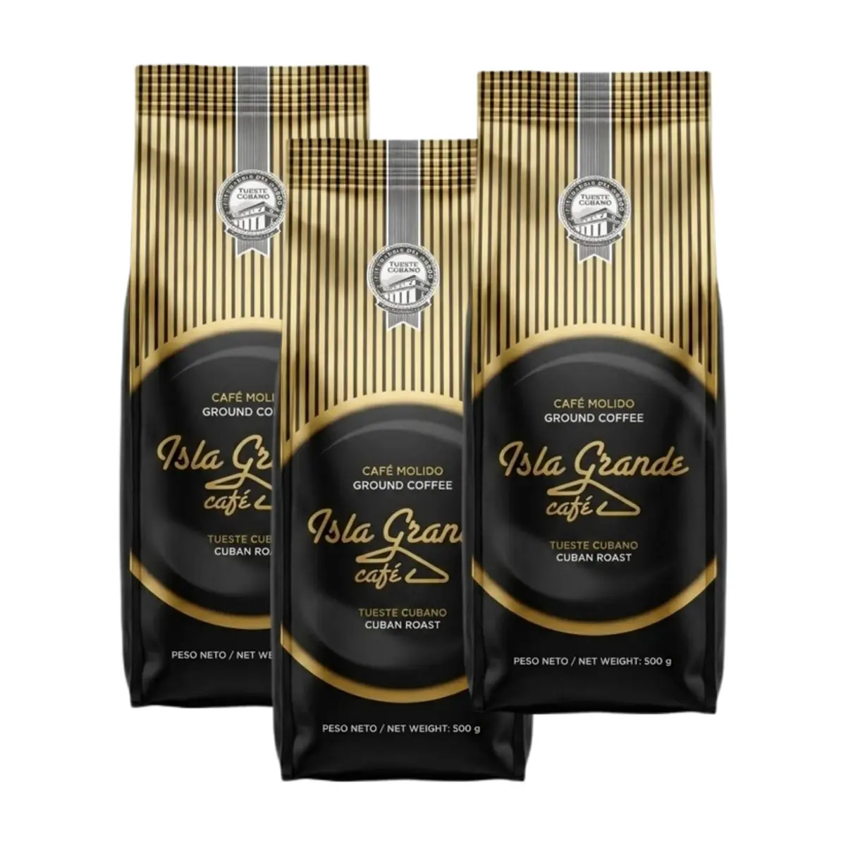 Café molido Isla Grande (3 x 500 g / 1.1 lb)