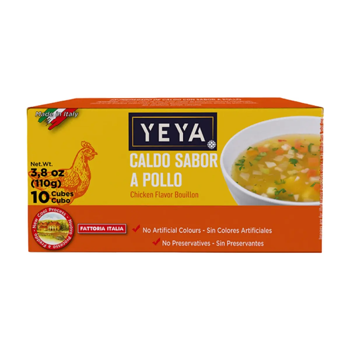 Caldo sabor a pollo YEYA (110 g / 3.8 oz) - Miniatura 1