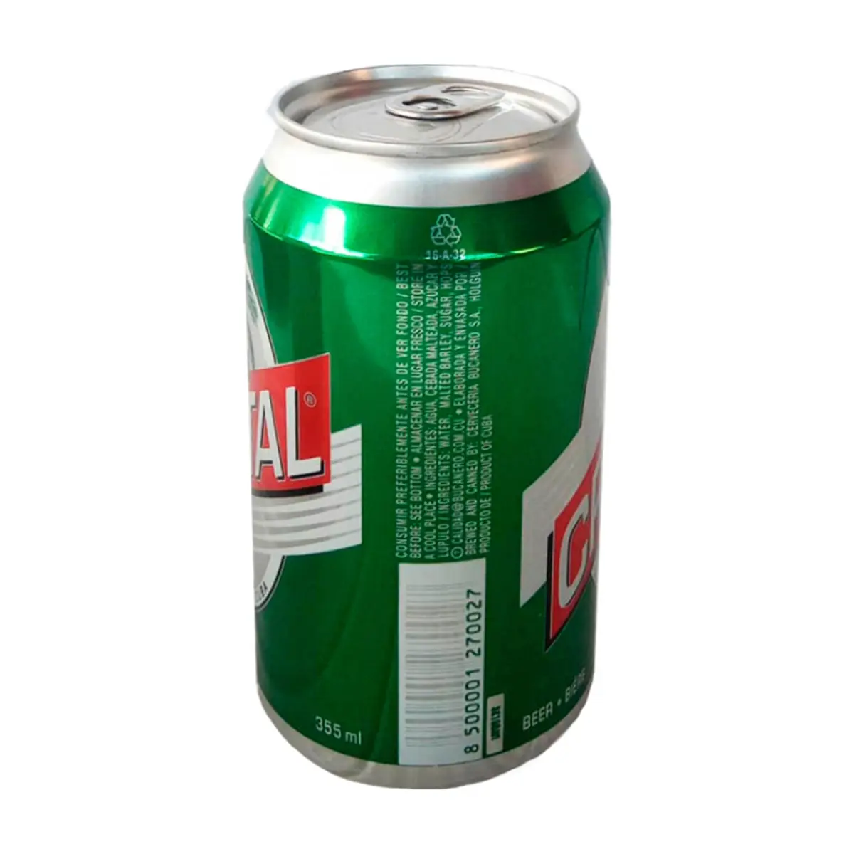 Cerveza Cristal (24 x 355 ml) - Thumbnail 3
