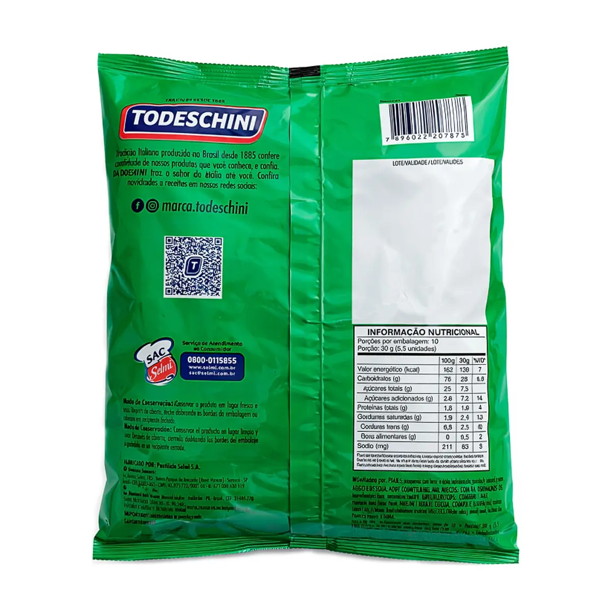 Galletas rosquillas de coco Todeschini (300 g / 10.58 oz) - Thumbnail 2